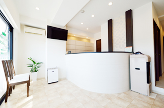 クリニック受付写真