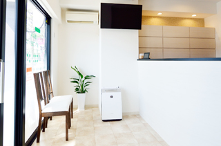 クリニック受付写真